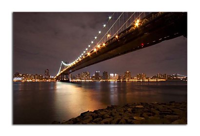 Fototapeta Manhattan bridge night 24702